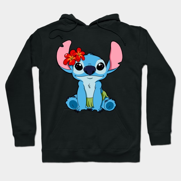 Hawaiian Stitch Hoodie by Adelaidelia